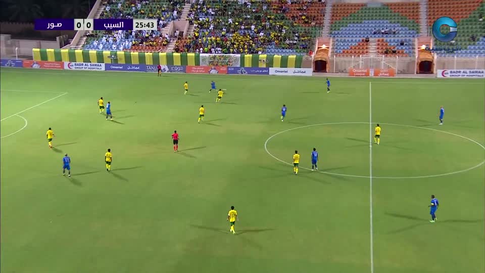 السيب × صور - دوري عمانتل 2024-2025