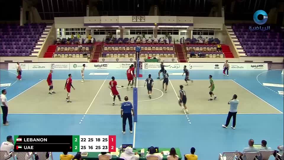 بطولة غرب آسيا الثانية لمنتخبات الشباب لكرة الطائرة - الامارات 2024 - الحلقة 8