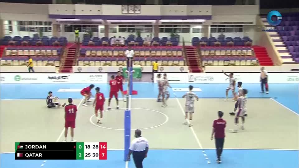 بطولة غرب آسيا الثانية لمنتخبات الشباب لكرة الطائرة - الامارات 2024 - الحلقة 25