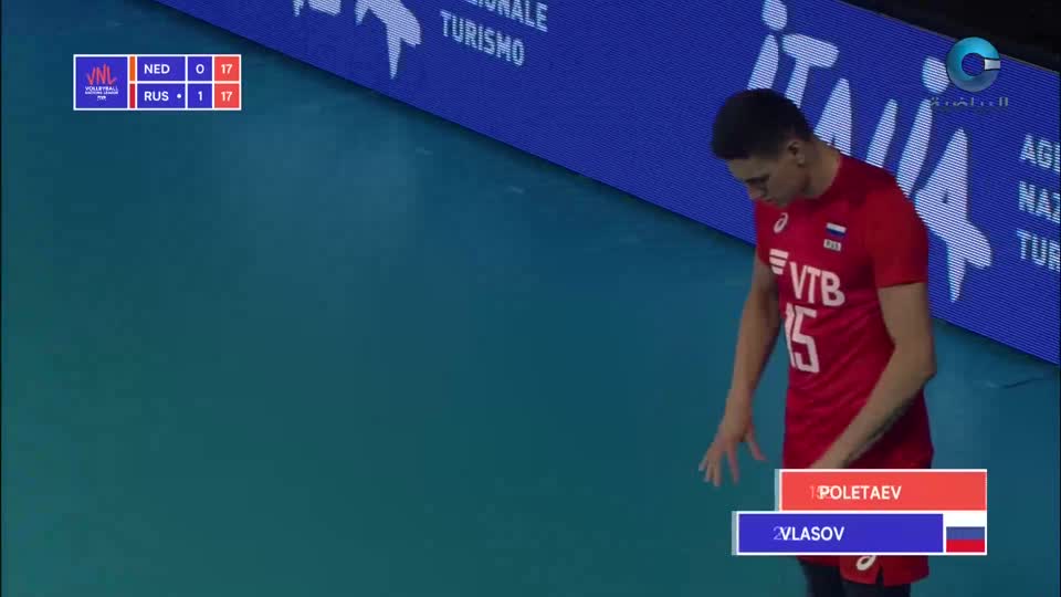 نيوزلندا × روسيا - دوري الامم لكرة الطائرة 2020