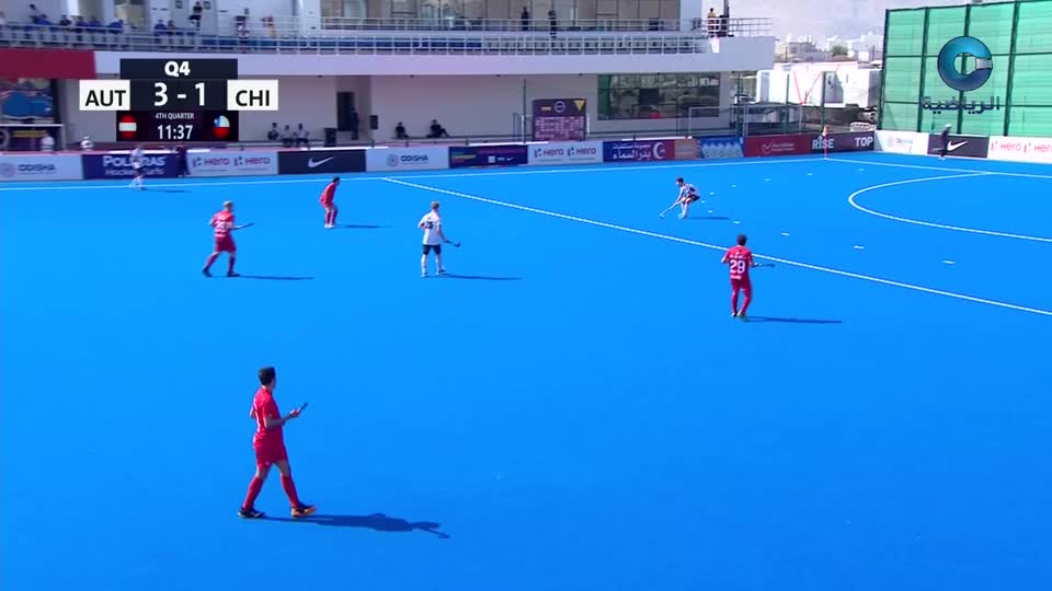 النمسا × تشيلي - بطولة كأس الأمم للهوكي - مسقط 2025