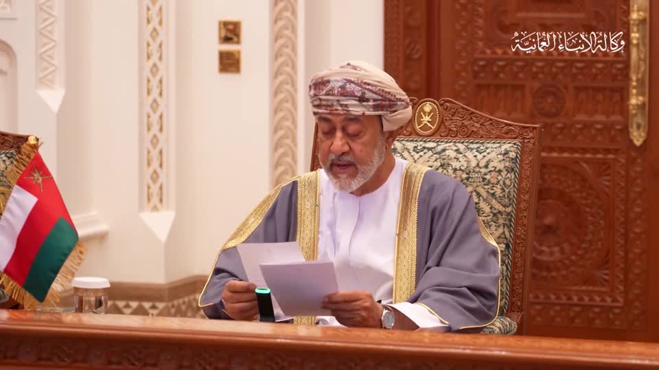 كلمة جلالة السُّلطان في جلسة المباحثات الرسميّة الموسّعة مع الرئيس التركي - الخميس 23 أكتوبر 2025م