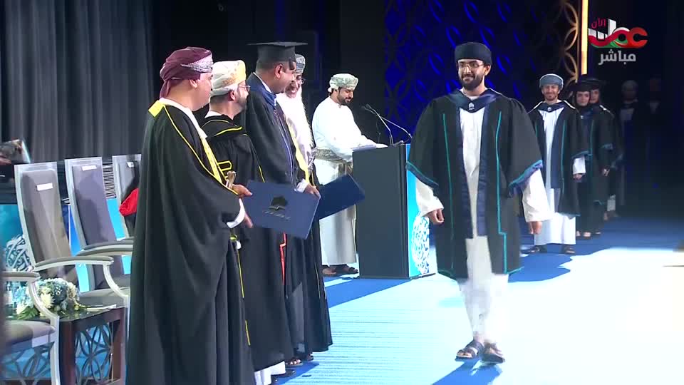 حفل التخرج السنوي الخامس لطلبة جامعة مسقط 2025م.