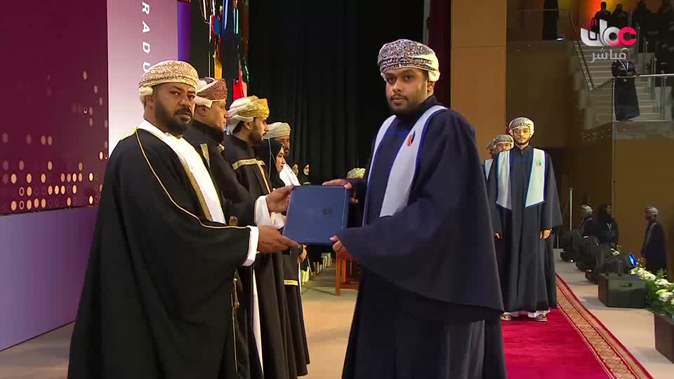 حفل تخريج طلبة جامعة التقنية والعلوم التطبيقية - فرع صلالة - الإثنين 1 ديسمبر 2025م