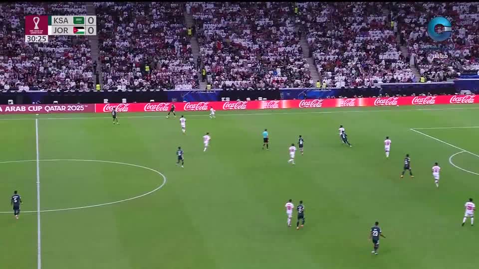 كأس العرب 2025  - نصف النهائي - منتخب السعودية ومنتخب الاردن