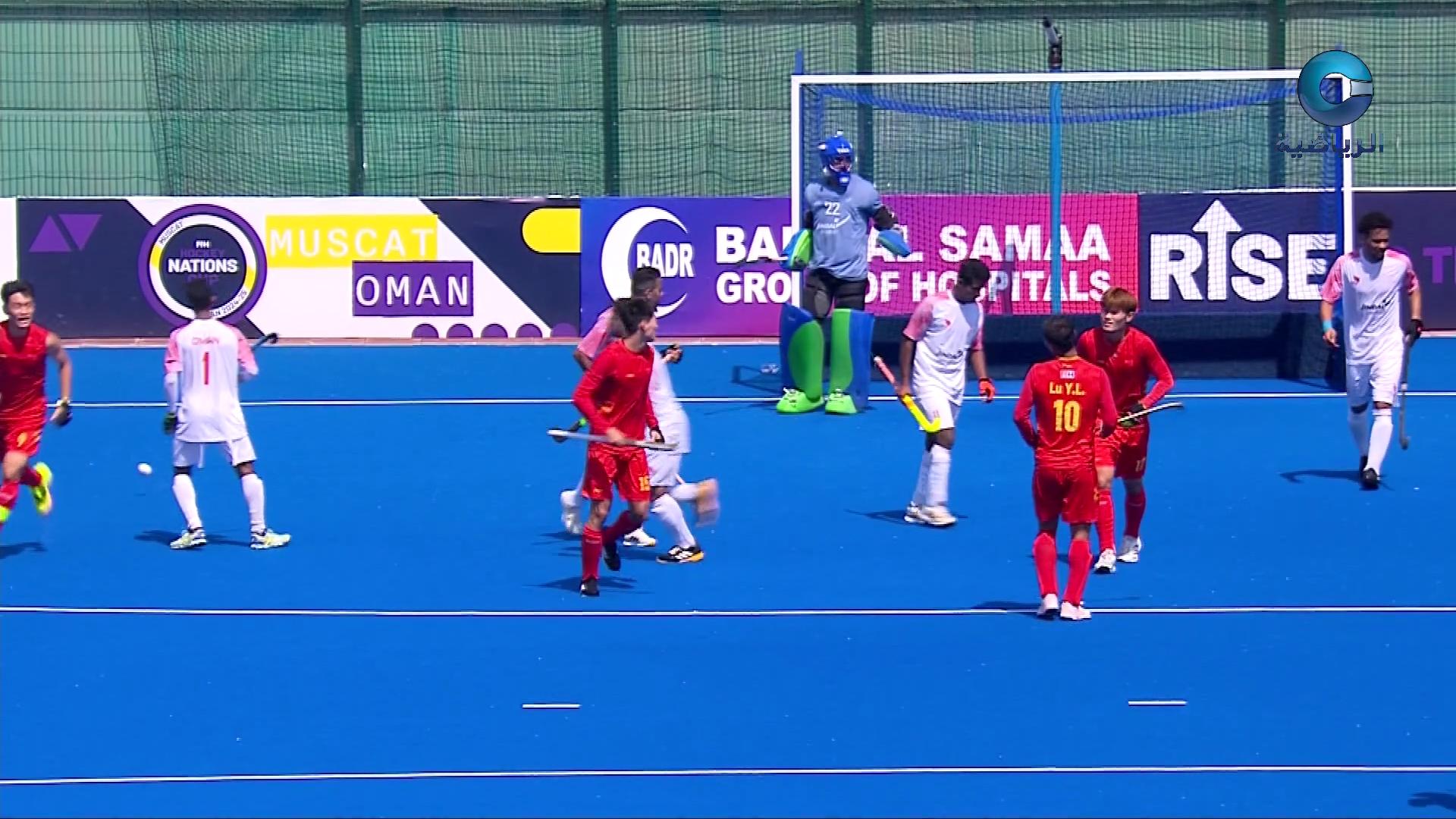 عمان × الصين - بطولة كأس الأمم للهوكي - مسقط 2025