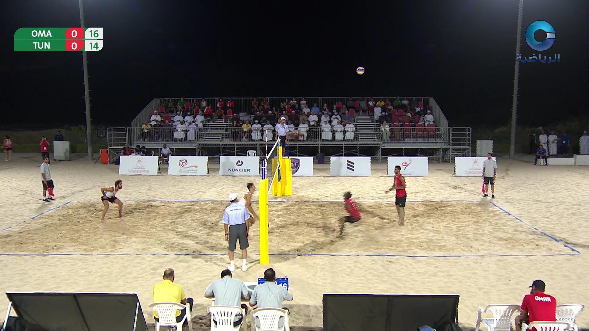 البطولة العربية ال30 للكرة الطائرة الشاطئية - مسقط 2025 - الحلقة 17
