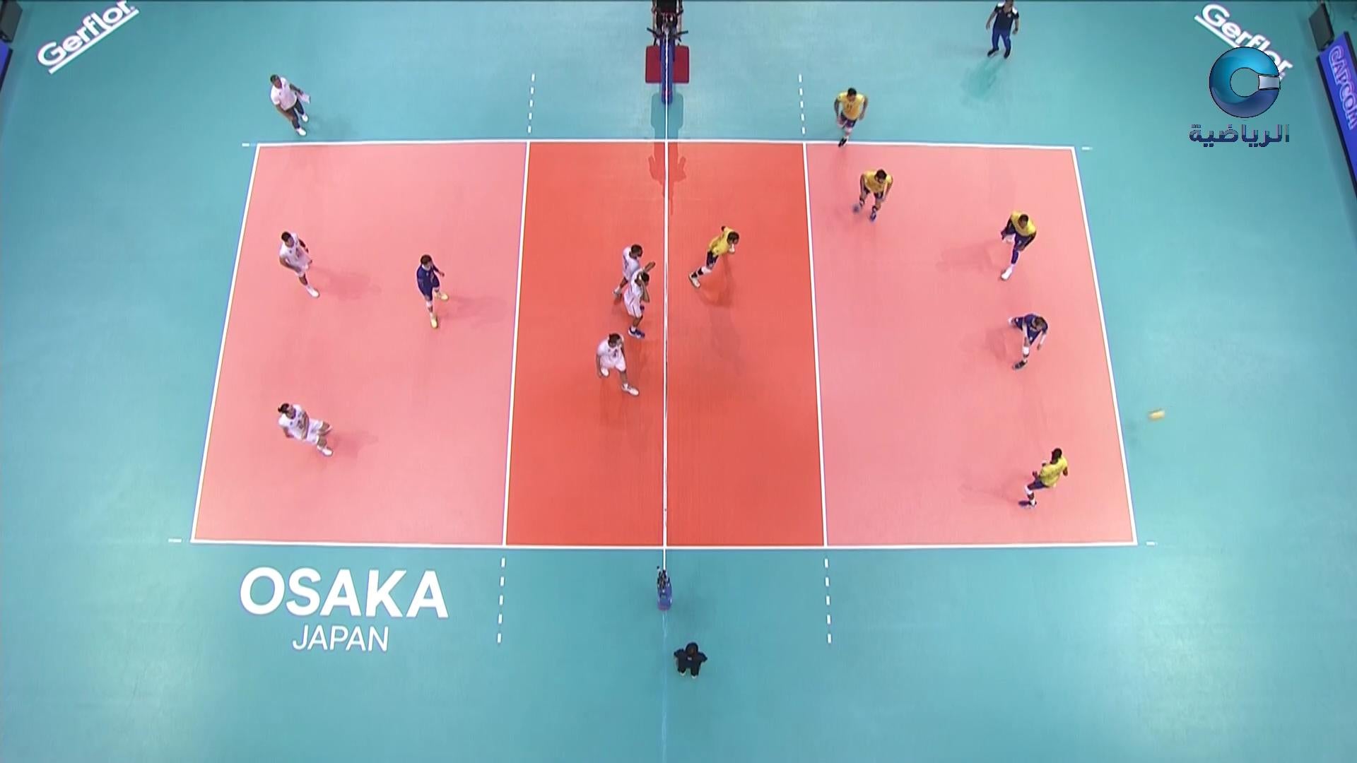 فرنسا × البرازيل - دوري الأمم للكرة الطائرة 2022