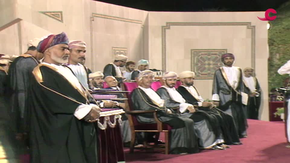 حفل تخريج الدفعة الثانية من طلبة جامعة السلطان قابوس للعام 1990-1991م ج2