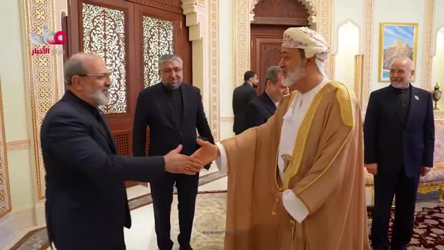 جلالة السلطان هيثم بن طارق المعظم - حفظه الله ورعاه -  يستقبل  بقصر البركة العامر، معالي الدكتور رئيس مجلس الشورى بالجمهورية الإسلامية الإيرانية ومعالي الدكتور وزير الخارجية الإيراني- الثلاثاء 23 يونيو 2026م