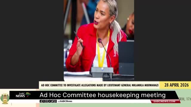 Ad Hoc Committee housekeeping meeting