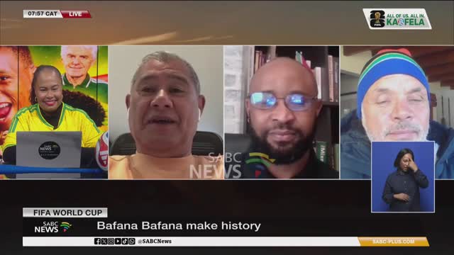 Bafana Bafana qualify for the World Cup knockout stage