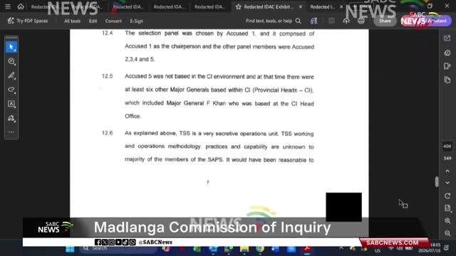 Madlanga Commission of Inquiry Day 141 | Thursday, 16 July 2026