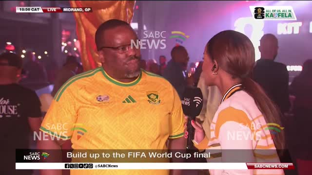 Build up to FIFA World Cup final