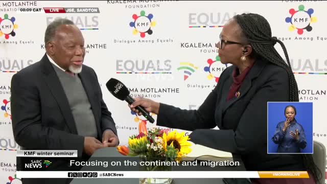 "The Continent and Migration" seminar with Former president Kgalema Motlanthe