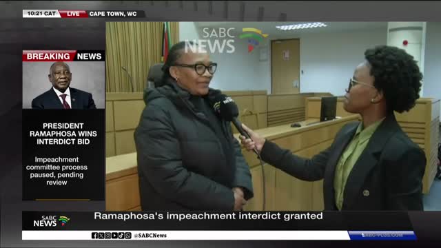 Pres. Ramaphosa wins impeachment halt bid, Political parties react