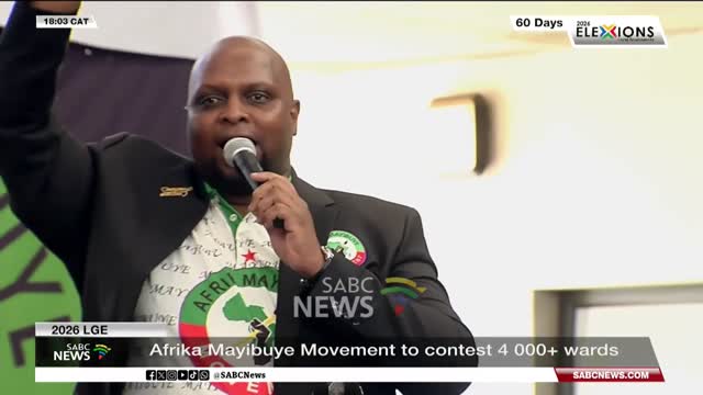 2026 LGE | Afrika Mayibuye Movement announces Gauteng mayoral candidates