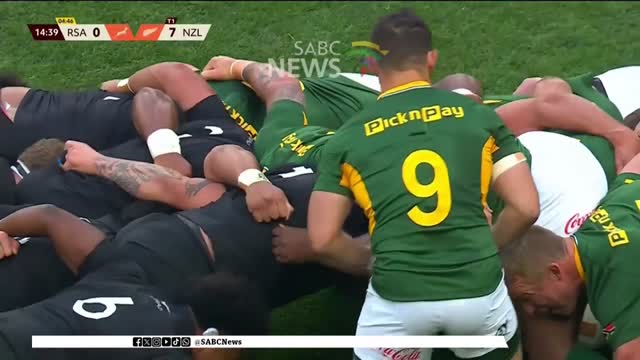 Boks beat All Blacks 29-24 in Rugby's Greatest Rivalry game
