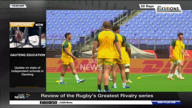 South Africa wins the Rugby's Greatest Rivalry series against New Zealand