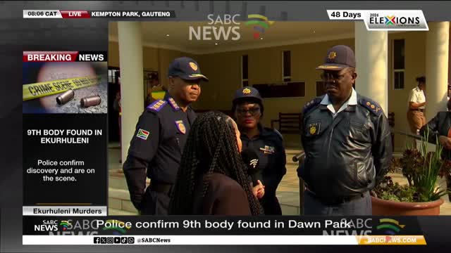 Ekurhuleni Murders _ Body of ninth woman found in Boksburg