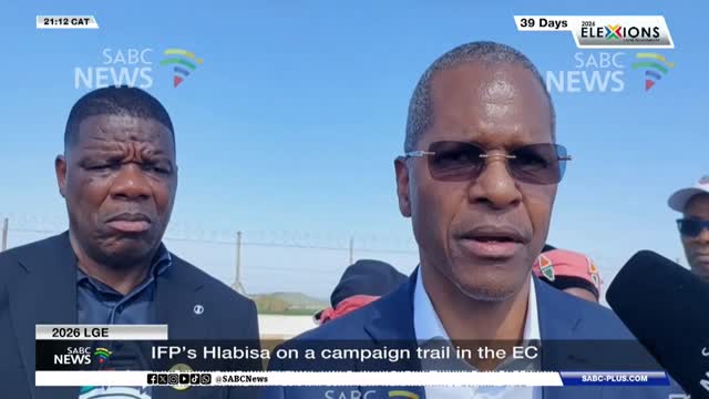 2026 LGE _ IFP leader Velenkosini Hlabisa campaigns in Eastern Cape