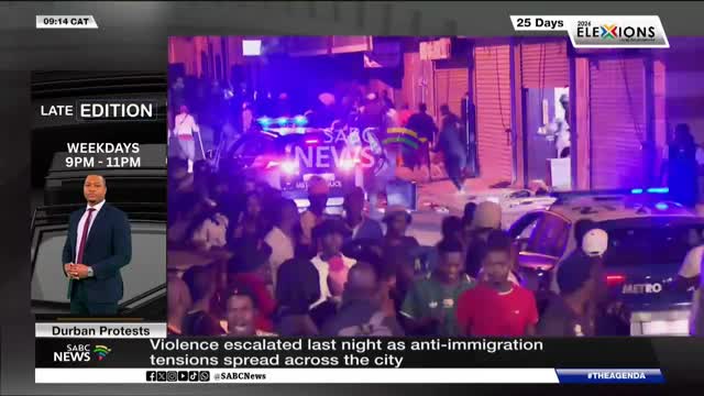 MTN8 Final I Update with SAPS after Durban violence
