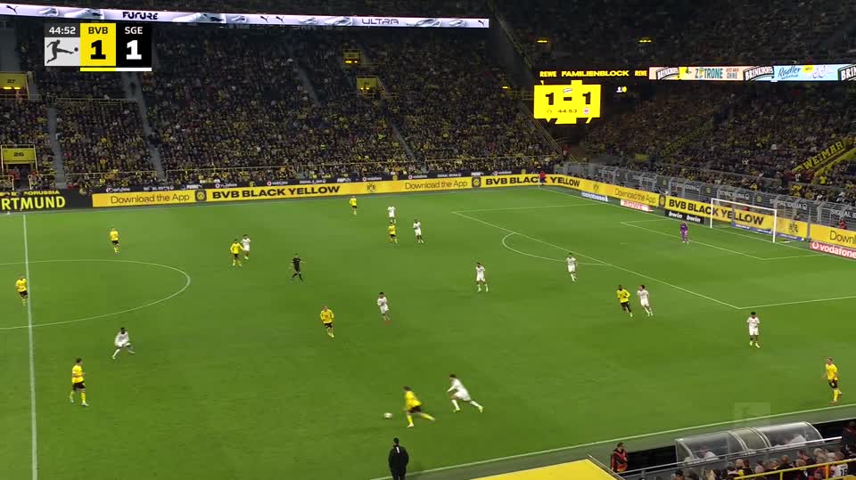 Borussia Dortmund vs Eintracht Frankfurt