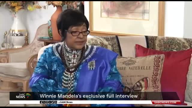 Winnie Mandela's Exclusive interview