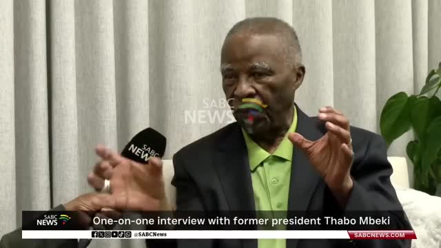 One-on-one interview with former president Thabo Mbeki