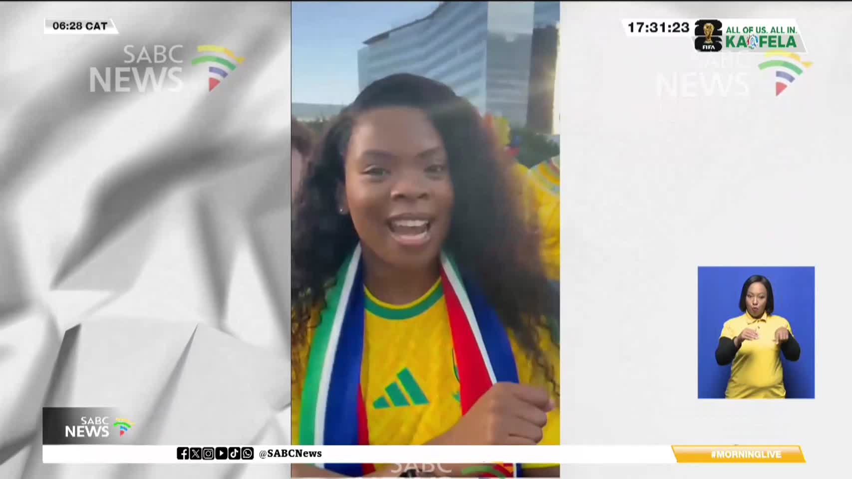 2026 FIFA World cup I Fans back Bafana Bafana
