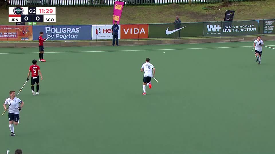 Japan vs Scotland FIH Hockey Nations Cup 2026