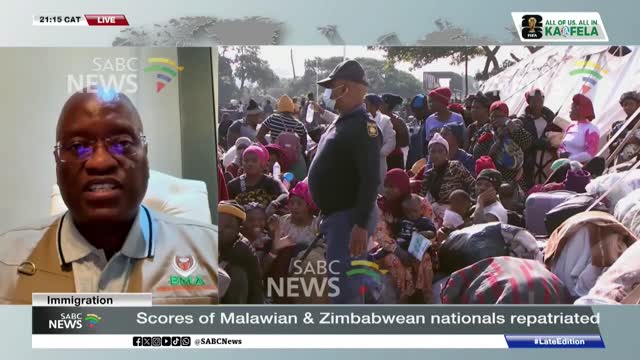 Scores of Malawian & Zimbabwean nationals repatriated
