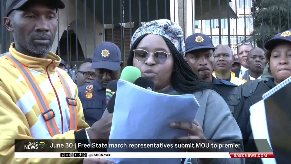 March and March handing over MOU to Free State premier