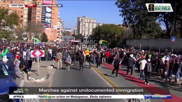 June 30 | Protests against undocumented immigrants spread in Johannnesburg
