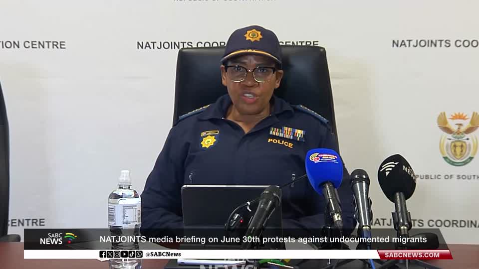 NATJOINTS media briefing 01 July 2026