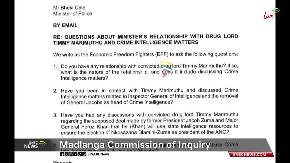 Madlanga Commission of Inquiry Day 134 |  Tuesday, 07 July 2026