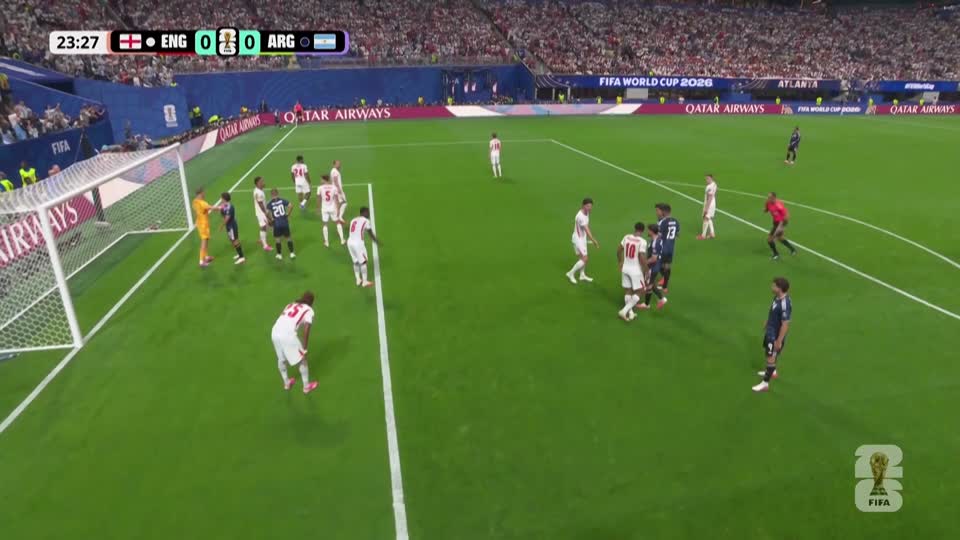 England vs Argentina