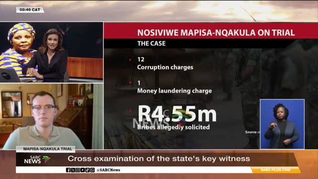 Mapisa-Nqakula trial continues with state witness cross-examination - Ricardo Teixeira weighs in