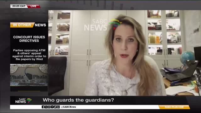 Johnson, Batohi, who guards the guardians?