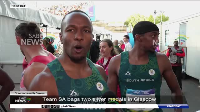 Team SA bags two silver medals at Commonwealth Games