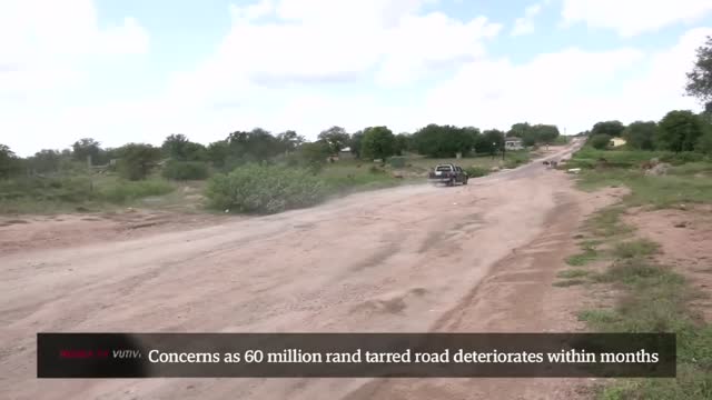 Maseke-Mashishimale road already crumbling
