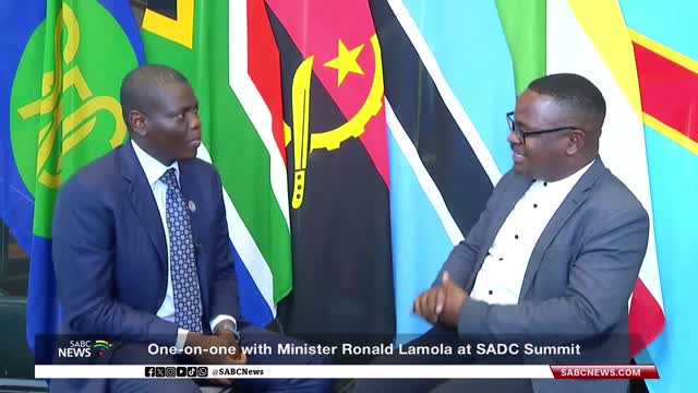 [EXCLUSIVE] DIRCO Minister Lamola ahead of SADC Summit