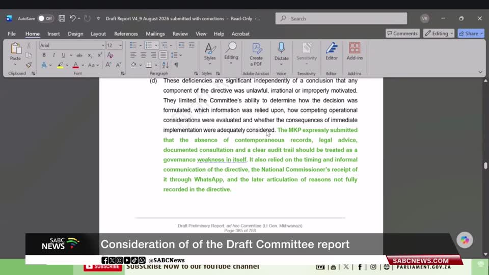 Ad Hoc Committee | Virtual meeting - 24 August 2026