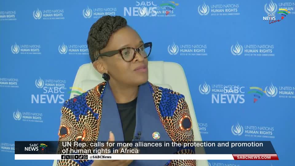 UN rep. calls for more alliances in the protection and promotion of human rights in Africa