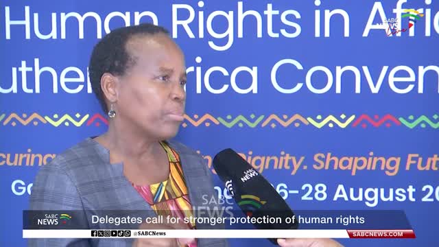 Human Rights Conference | Unity Dow: Botswana MP