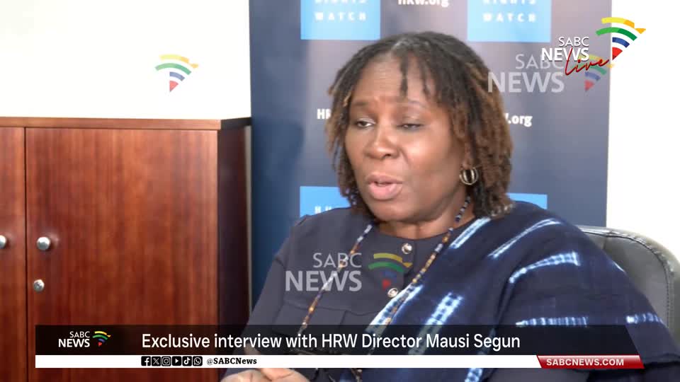 Exclusive interview with HRW Director Mausi Segun