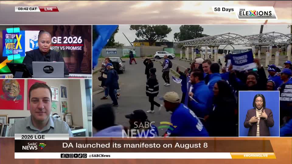 2026 LGE | DA aims for outright majorities in municipalities