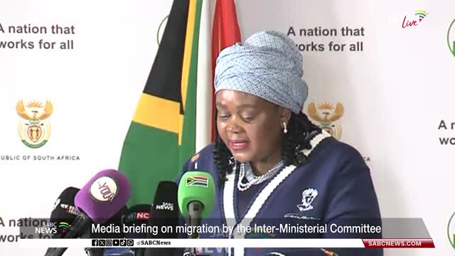 Media briefing on migration by the Inter-Ministerial Committee