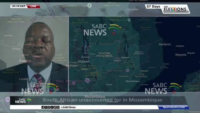30-year-old South African missing in Mozambique