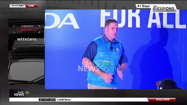 LGE 2026 _ DA takes election campaign to Johannesburg